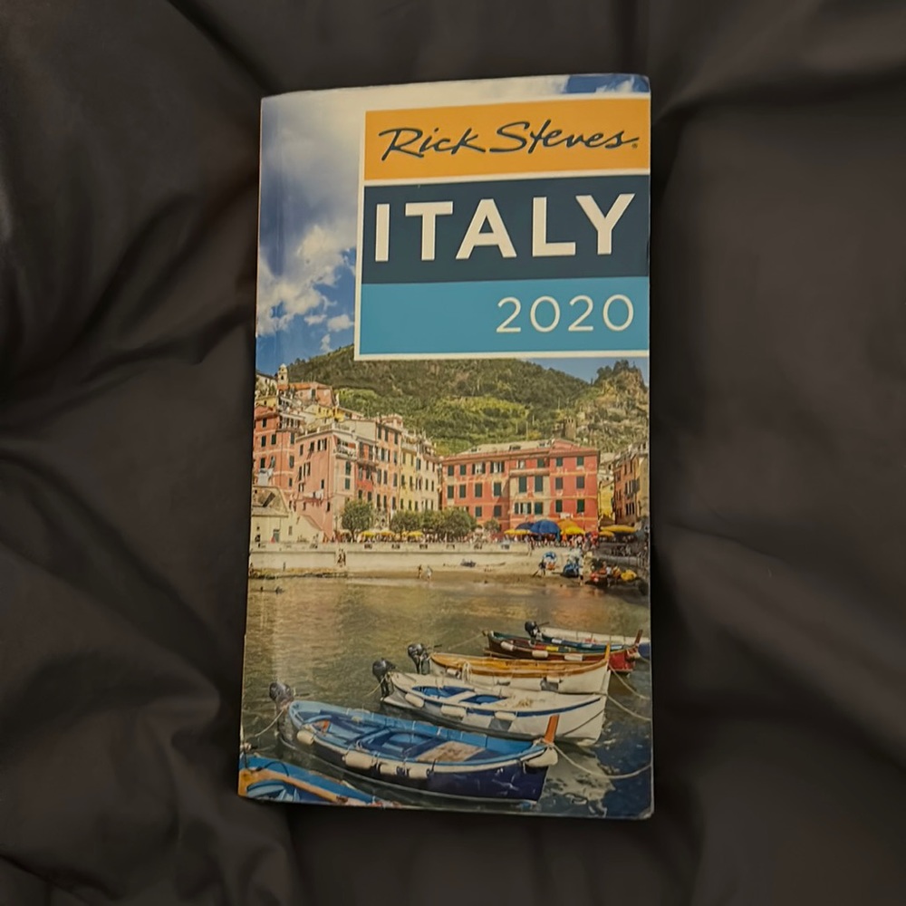 Rick Steves Italy 2020 guidebook